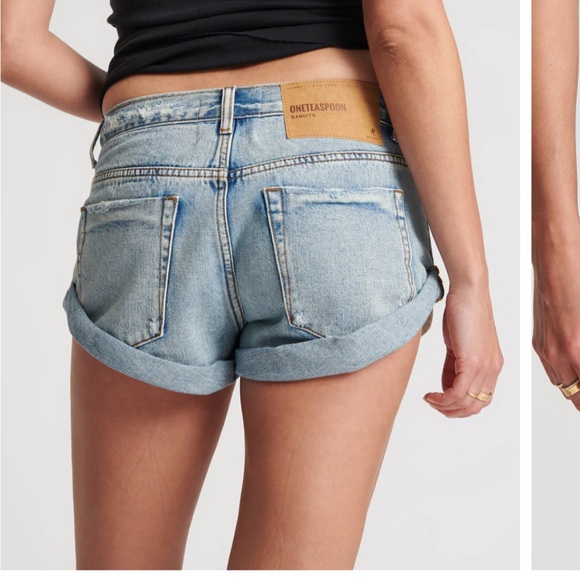 One teaspoon Jean shorts Hendrixe bandits - Picture 3 of 5